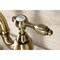 Kingston Brass Bridge Bathroom Faucet with Brass PopUp, Antique Brass KS7973TAL - alternate 6